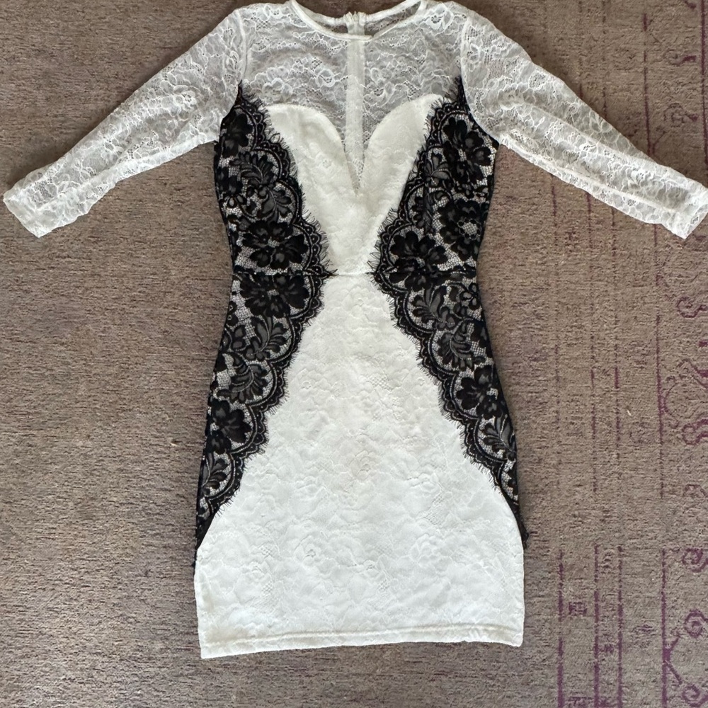 Dress, lace.